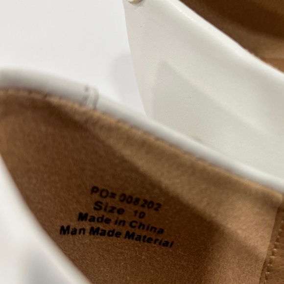 Journee Collection Womens Renzo‎ Pointed Toe Ballet Flats. 10M. Ivory - Picture 4 of 6